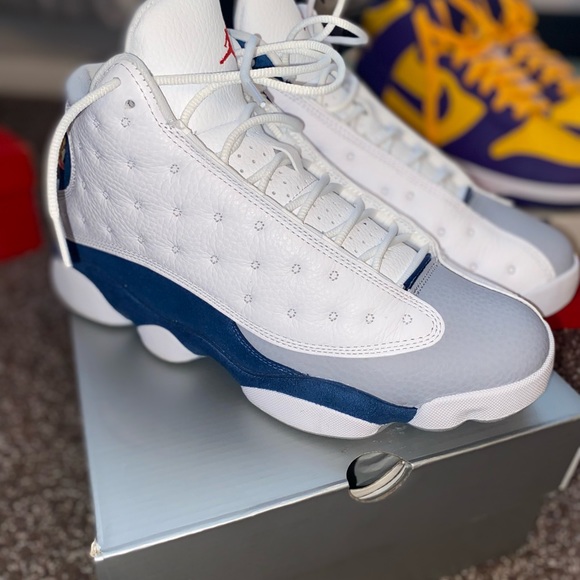 Retro Jordan 13 French Blue size 10 - Picture 2 of 2